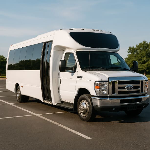 Everett Shuttle Bus Rentals 20 Passenger Shuttle Bus