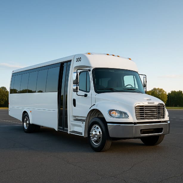 Everett Shuttle Bus Rentals 25 Passenger Shuttle Bus