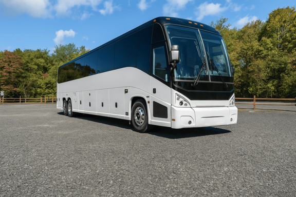 Everett Shuttle Bus Rentals 56 Passenger Shuttle Bus