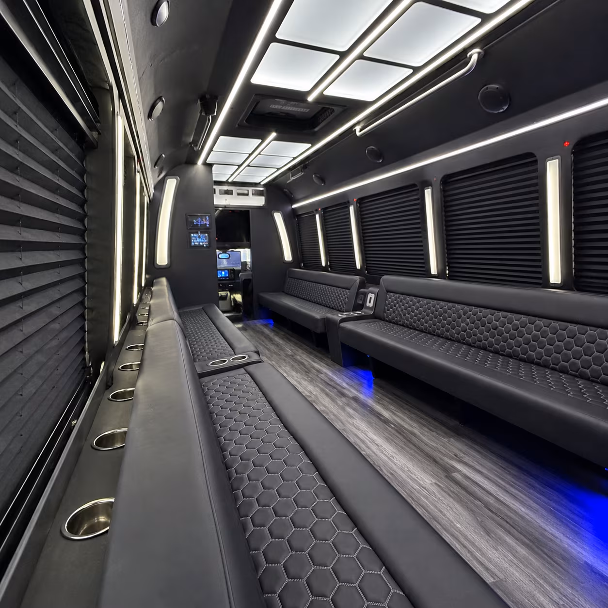 affordable everett prom party bus prices split across your group