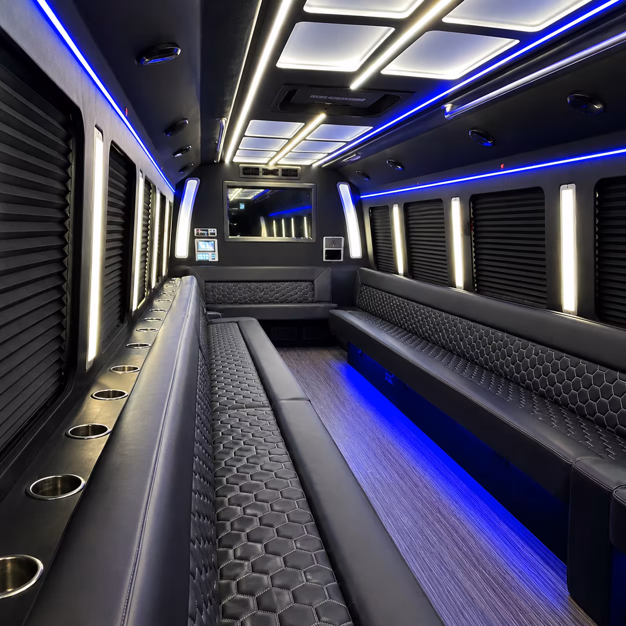 everett corporate retreat shuttle bus rentals